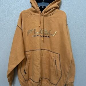FUBU Gold Hoodie with Logo